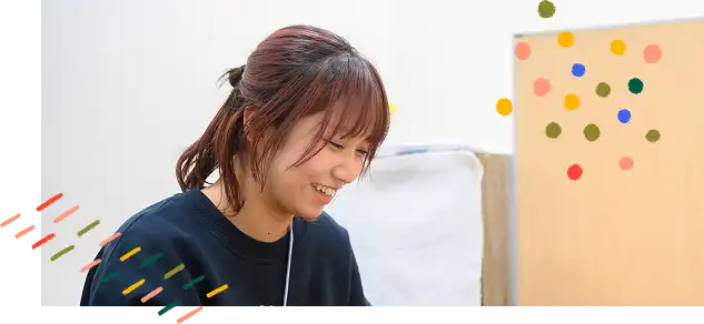 児童指導員の方の写真